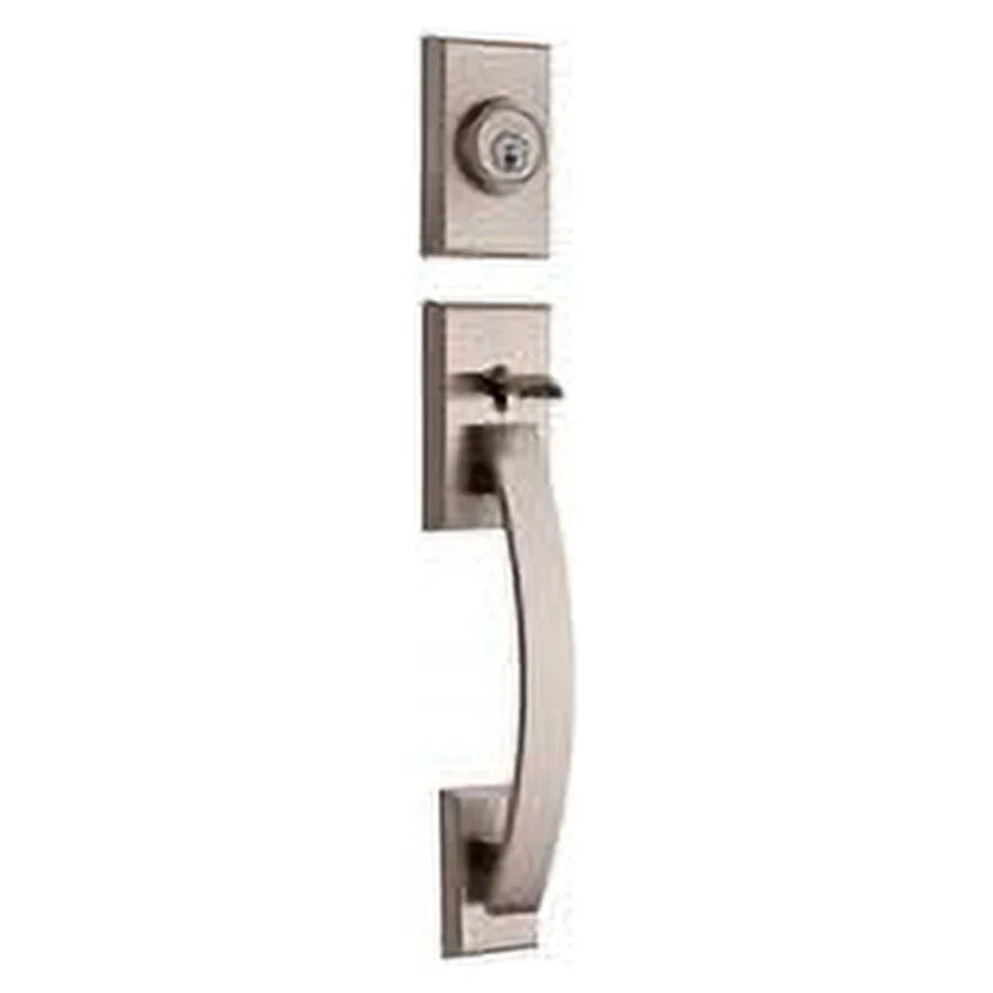 Kwikset Tavaris Polished With Lever Chrome Cylinder Handleset Single 98001-373 Vedani