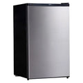 (124L) Freezer 4.4 Ft with Cu Stainless Koolatron Steel Refridgerator Compact Fridge
