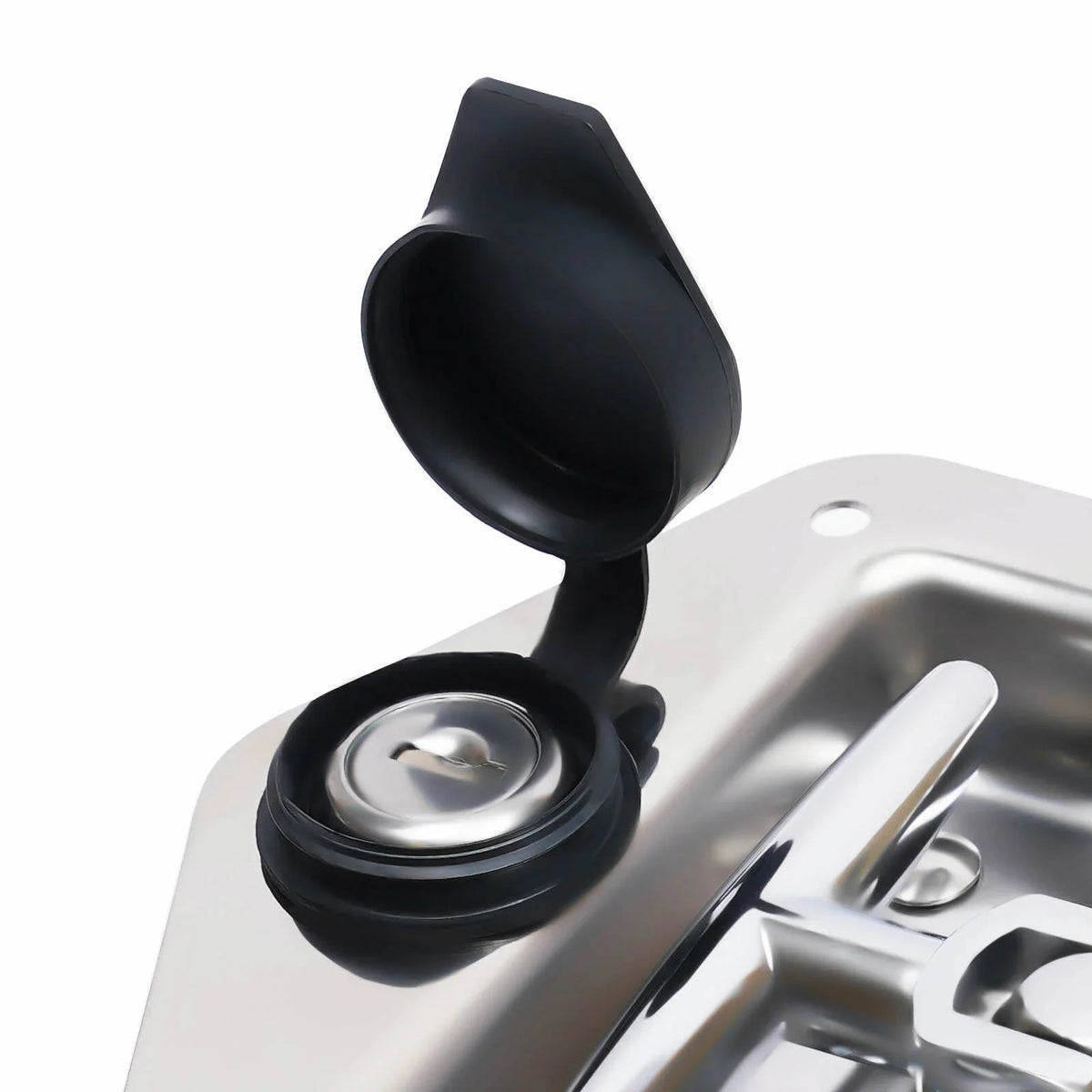 of Stainless Set Steel Keys Latch T-handle 6 Door Lock 12 Box RV w/ Tool Folding