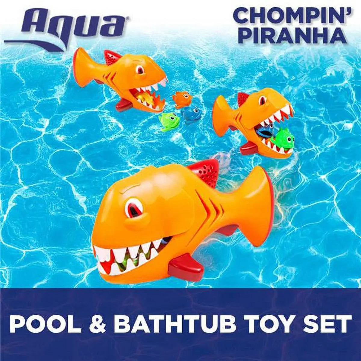 Sounds Toys with Chomp Leisure n Aqua AQW12986 Swimming Piranha
