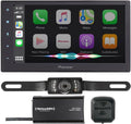 with Backup DMH-W2700NEX (1) + SiriusXM Pioneer SV5130IR + (1) Receiver Bundled Style Plate License 6.8" Camera Multimedia SXV300v1