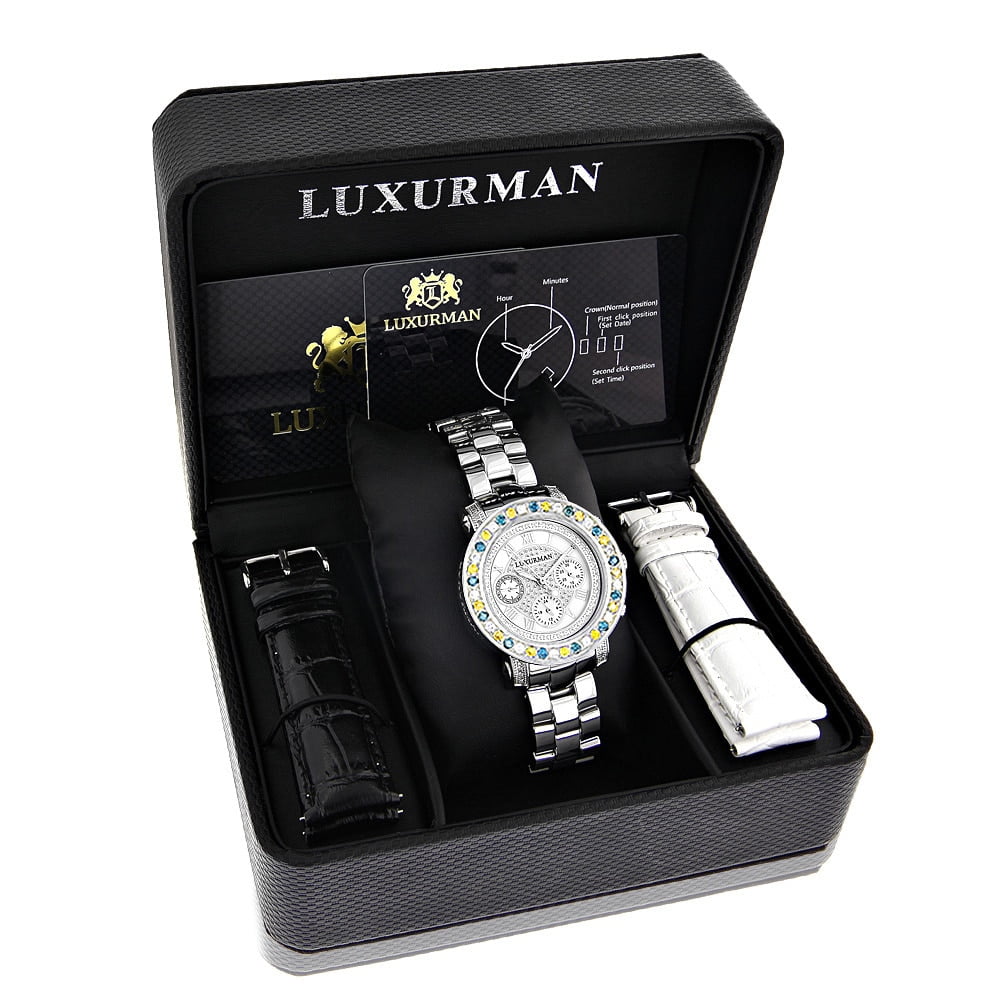 2.75ct Color Diamond Watch Watches Ladies