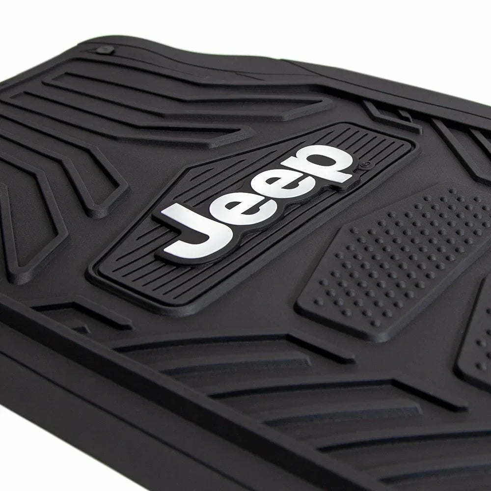 Floor Jeep P23-001668R01 Mat, Plasticolor Rubber Black