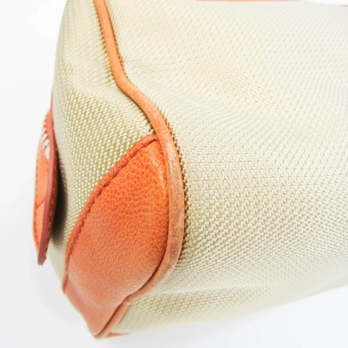 Orange,Yellow Men,Women Bag Pre-Owned (Good) Clutch Leather,Nylon Canvas 527147 Balenciaga Town