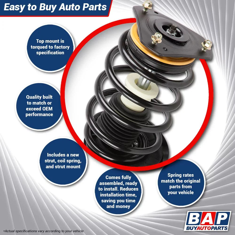Buyautoparts Right Subaru Front 2019 & For Spring Strut 2018 - Outback