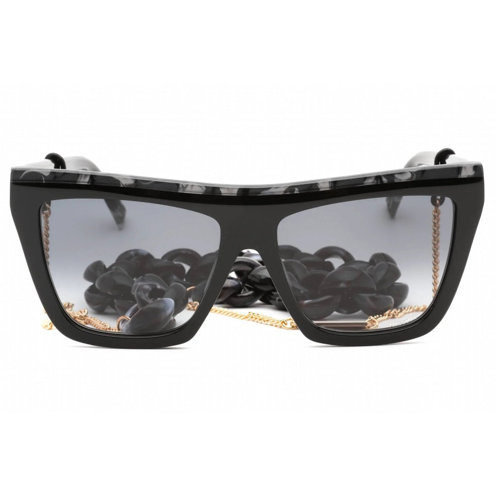 Horn 0087/N/S Sunglasses Black MIS Missoni Women's 9O Grey 033Z