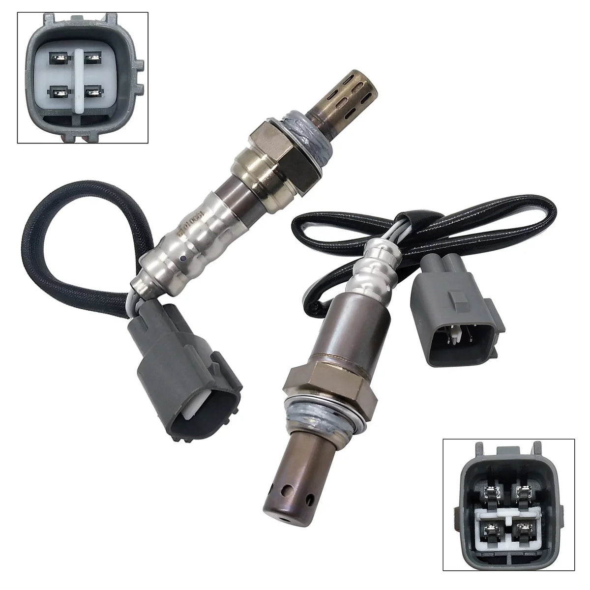MAXFAVOR For Sensor Land 234-9145 4.0L Upstream O2 Cruiser Toyota + 1Pcs 5.7L Tacoma Downstream Sequoia 234-4758 Replacement 1Pcs Sensor 2015 Oxygen 2014 2Pcs