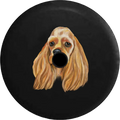 Backup Jeep Lover Camera Spaniel JL Dog Inch Spare Rescue Tire 33 for Adopt Wrangler RV Cover 2018 2019