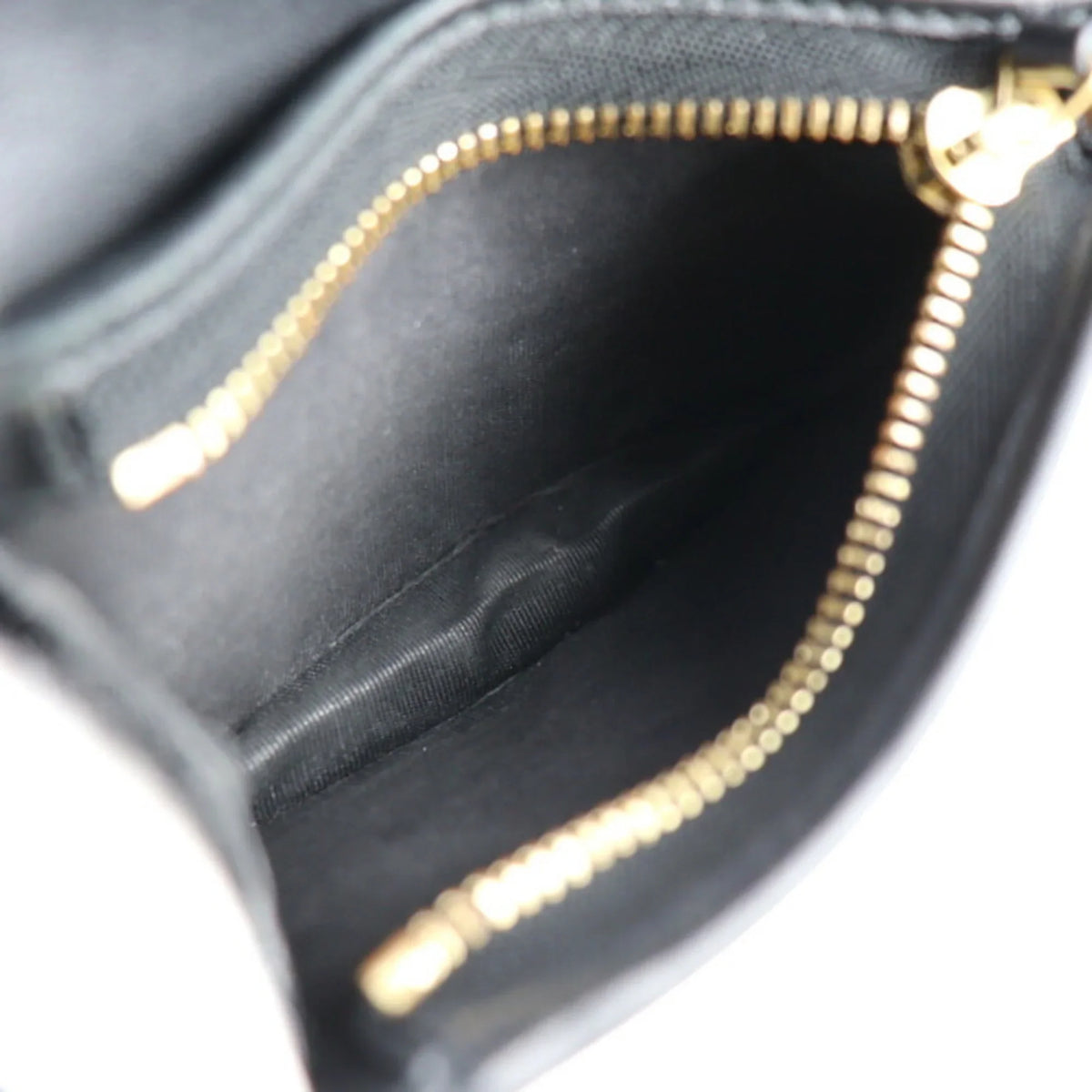 Brown GUCCI Bifold Bee Leather Gucci Beige Black Gold Canvas GG (Good) BEE Supreme Pre-Owned 508757 Compact Wallet