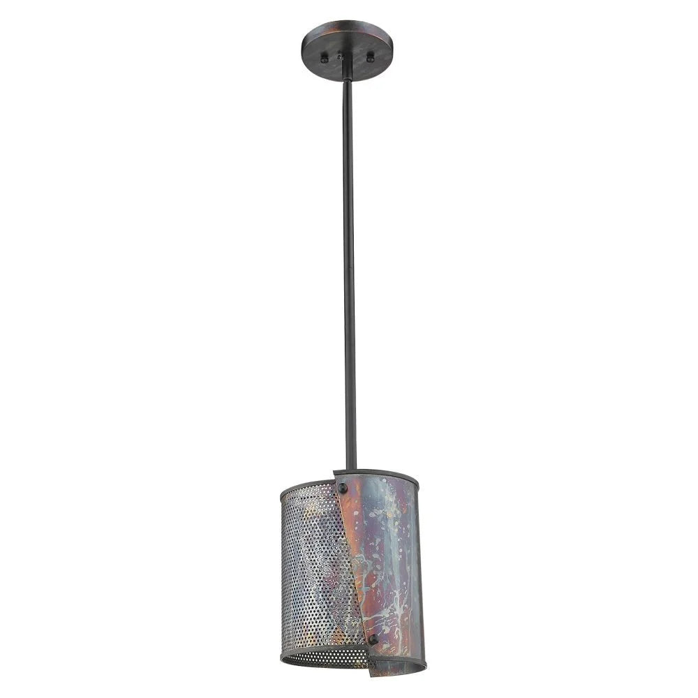 in Style Pendant Lighting Inches Acclaim Ryker Artistic 1-Light by - Wide 8 -