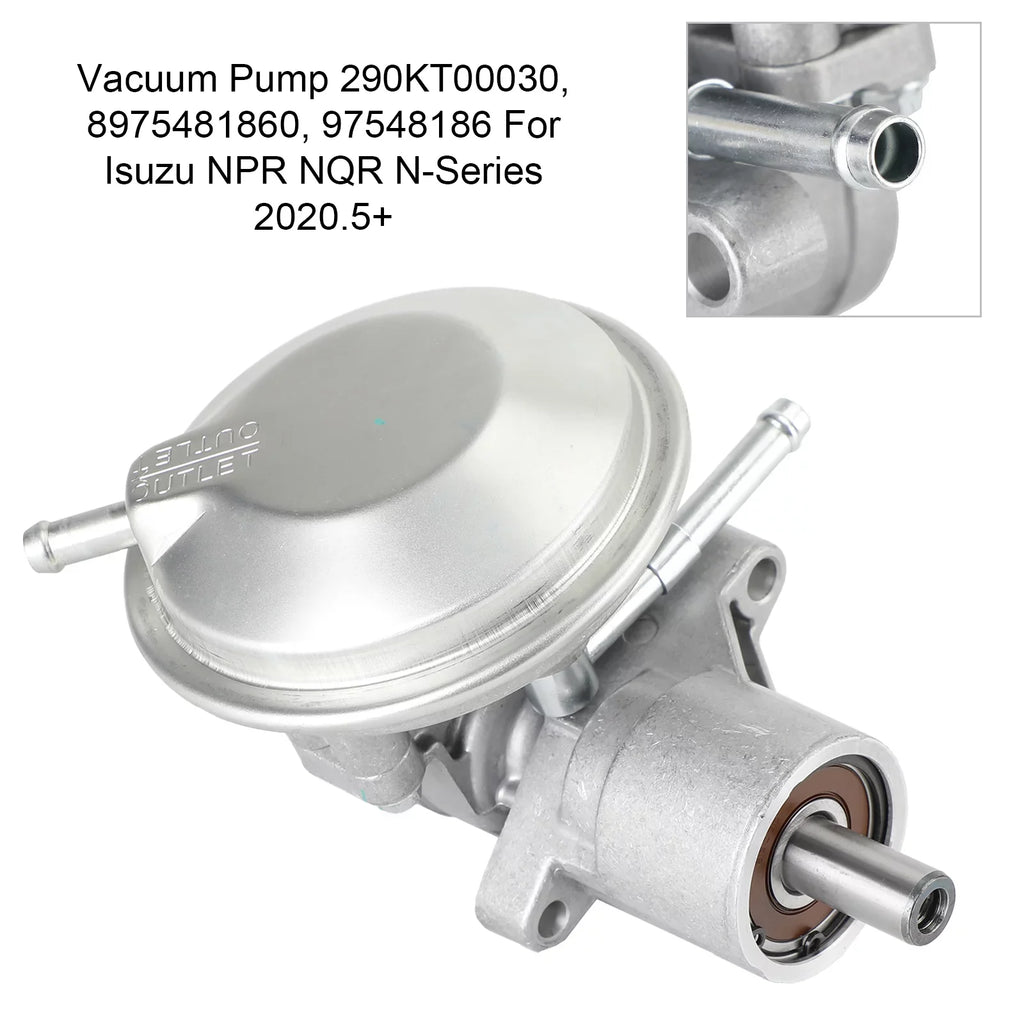 Isuzu For 97548186 290KT00030 8975481860 NPR Vacuum N-Series Pump 2020.5+ NQR