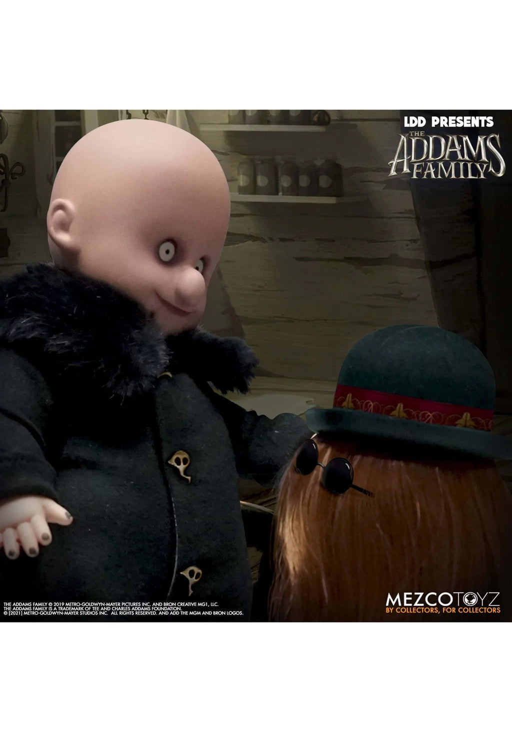 Fester Addams Living Family Dolls The Dead It and