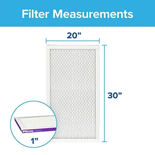 1500, Filtrete 6-Pack Ultra Furnace 29.81 x 20x30x1, dimensions Filter, Allergen, Healthy 0.78) Living (exact AC x MPR 19.81 Air
