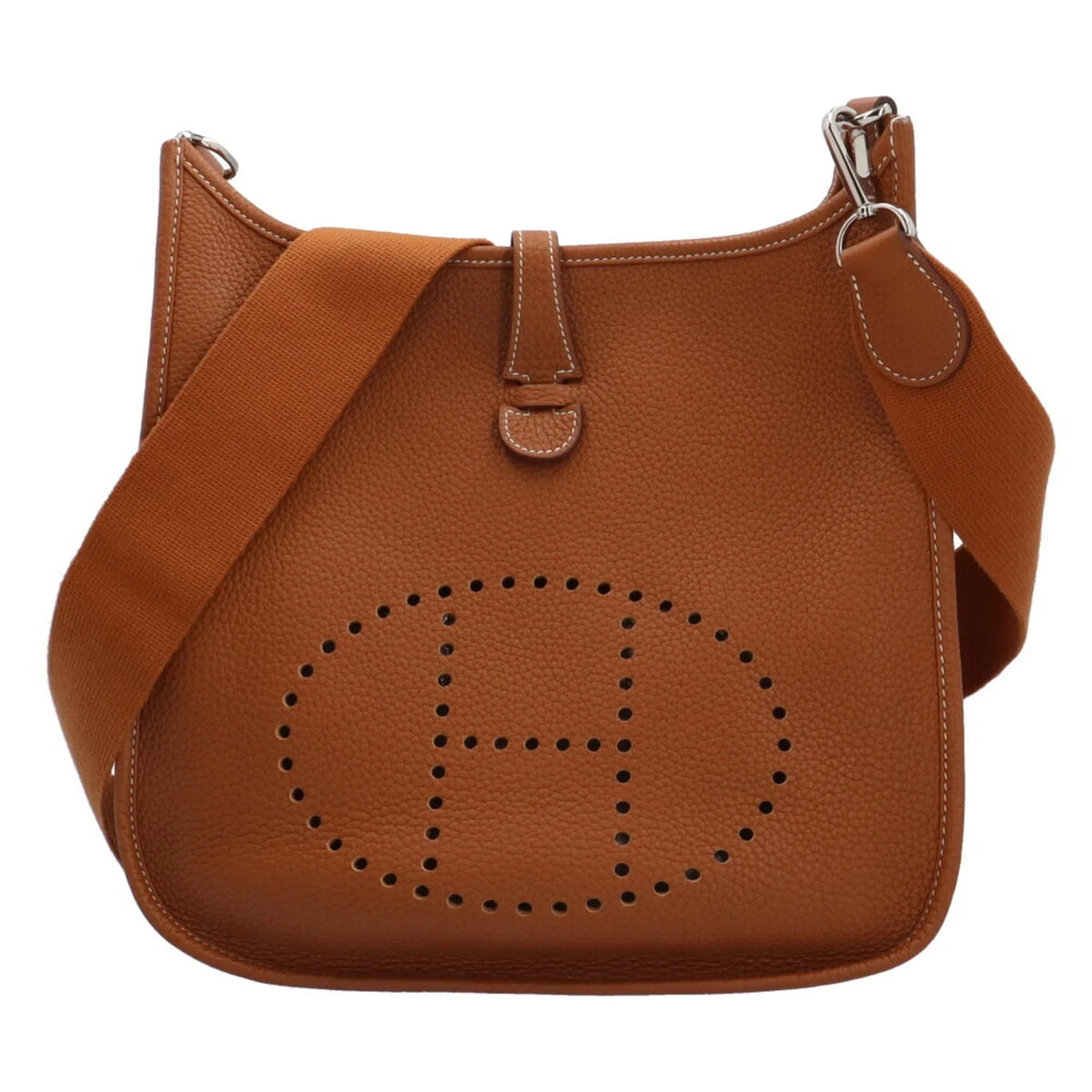 Pre-Owned Brown Evelyn Shoulder Women's PM Hermes (Good) HERMES Bag Taurillon Clemence