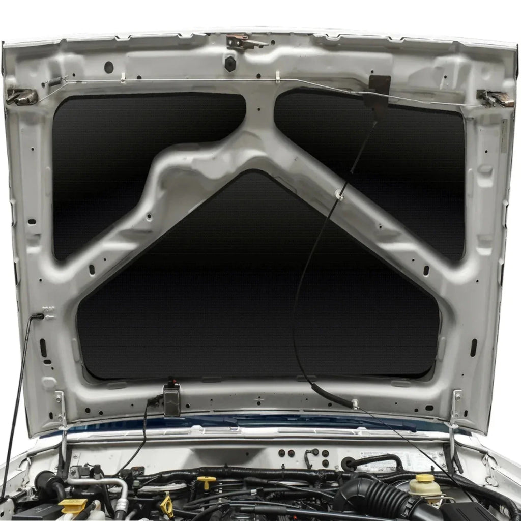 (XJ) 50084 Cherokee Fits Kit Insulation Under 84-01 Engineering Hood Design