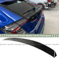 CIVIC TRUNK V2 2017-2021 HONDA SPOILER HATCHBACK LID BLACK DUCKBILL FITS JDM GLOSSY