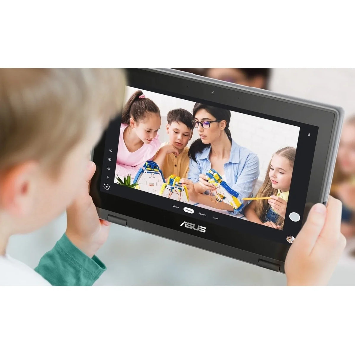 Celeron Chromebook SSD, 64GB Touchscreen, Asus Intel N5100, ChromeOS, Flip CR1100FKA-YZ184T 11.6"