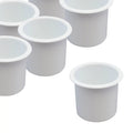 Universal Car Pontoon Bulk Boat Recessed for Hound White RV Insert 50 Truck Marine Motorhome Pocket Table Holder Cup Camper Game Auto Plastic Red Sofa