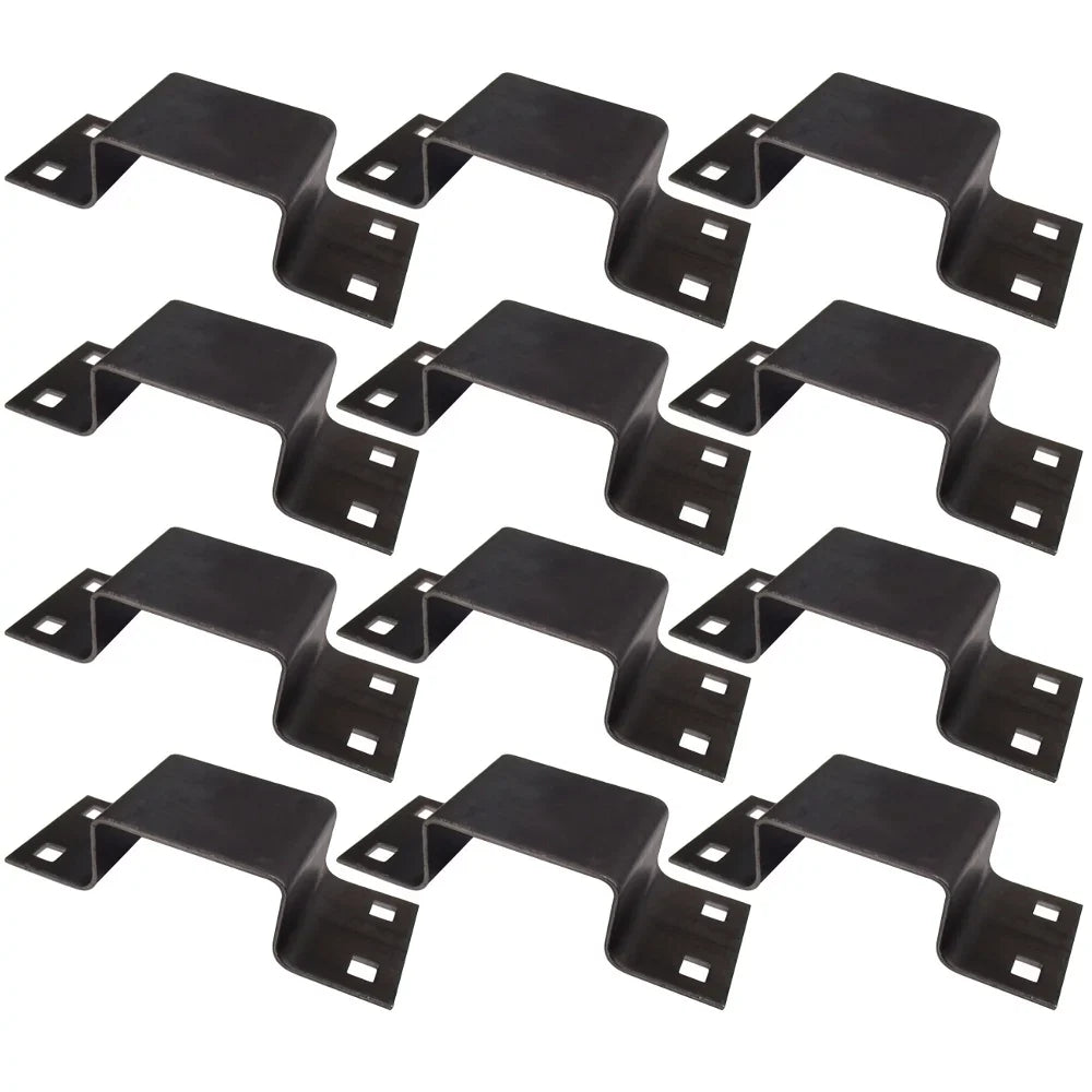 Trailer for 12 Utility (12) Brackets Gauge Pocket Stake Steel Bolt-On Body