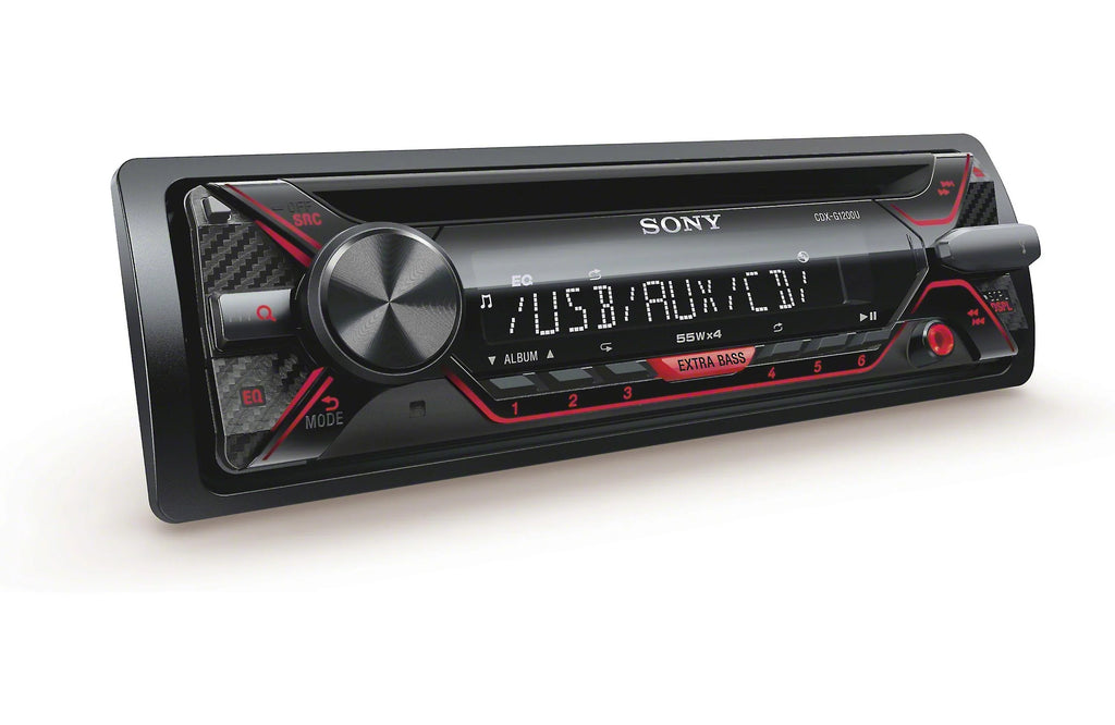 Bundle Tool & Receiver Zonoz Inputs and CD USB 55Wx4ch max CDX-G1200U Sony with Z Aux