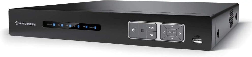16 IP Security Face (AMDV5116-I3) Human Amcrest Channel Cameras, Amcrest Detection Camera Recognition, DVR Cameras Smart DVR, Vehicle & AI AI for Analog 4K DVR & AI Recorder, Security System
