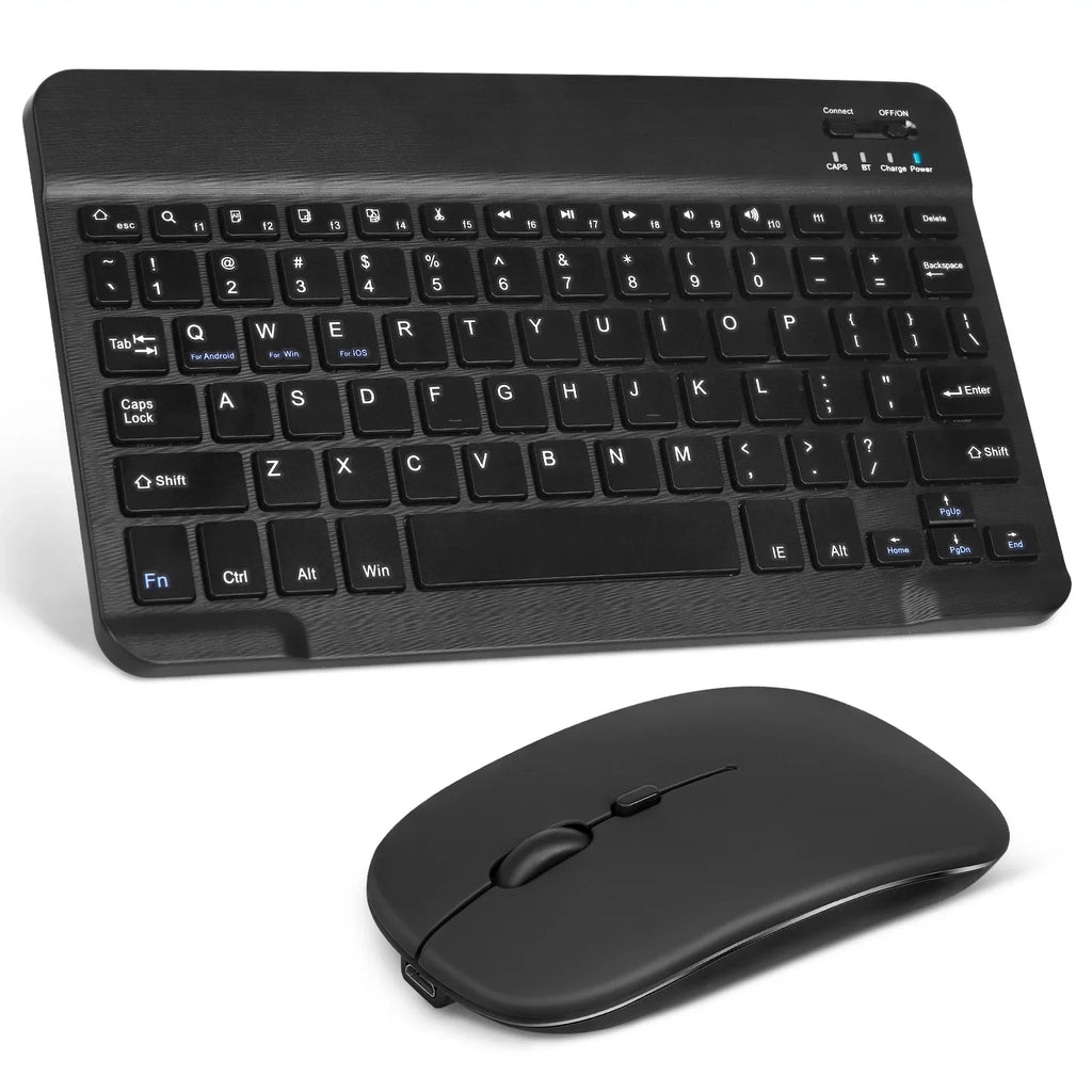 Black Full-Size and Ergonomic 30 ZTE Onyx 5G and Pro Enabled All - Bluetooth for Keyboard Mouse Keyboard Bluetooth Ultra and Axon Combo Mouse Slim Mac/Tablet/iPad/PC/Laptop Rechargeable