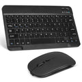 Black Full-Size and Ergonomic 30 ZTE Onyx 5G and Pro Enabled All - Bluetooth for Keyboard Mouse Keyboard Bluetooth Ultra and Axon Combo Mouse Slim Mac/Tablet/iPad/PC/Laptop Rechargeable