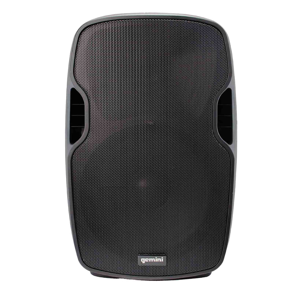CD/MP3/USB Speaker Player AS-1500P & Bluetooth with 15" CDM-4000BT Gemini Active Woofers Media Package DJ