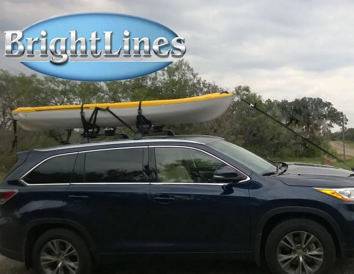 a Toyota of Rack Set Crossbars Black Replacement 2pcs, Limited Aluminum SE 2014-2019, Roof XLE Limited Top Platinum Rack Highlander For Cargo BRIGHTLINES