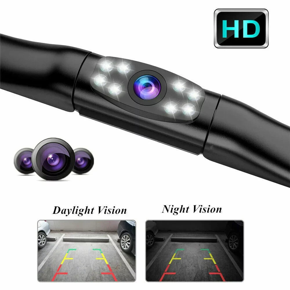 Rear Vision 5" Monitor Night Backup Wireless + Car View Camera HD Parking System