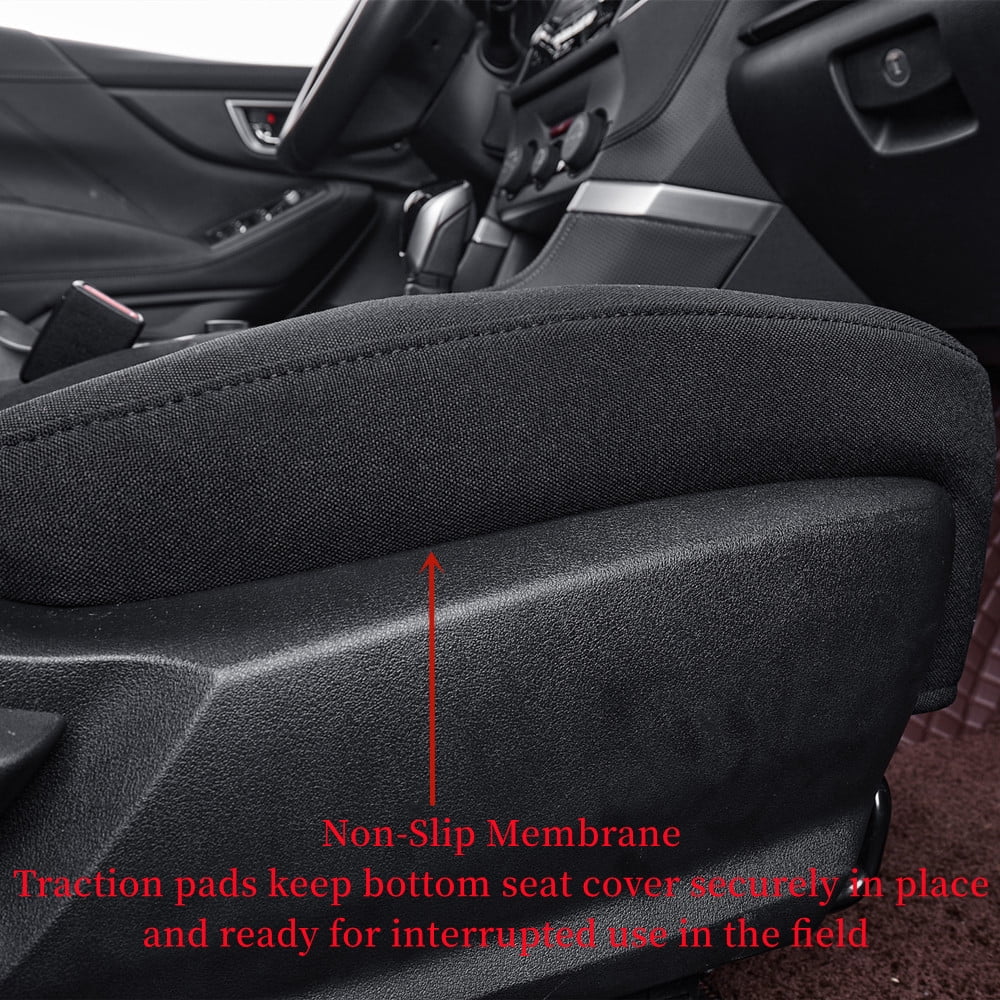 2019 - Seat Custom 2021 for (Black,Full Car Covers Polyester Fit KONA Set) KONA 2020 2023 Hyundai 2018 2022 Coverdream