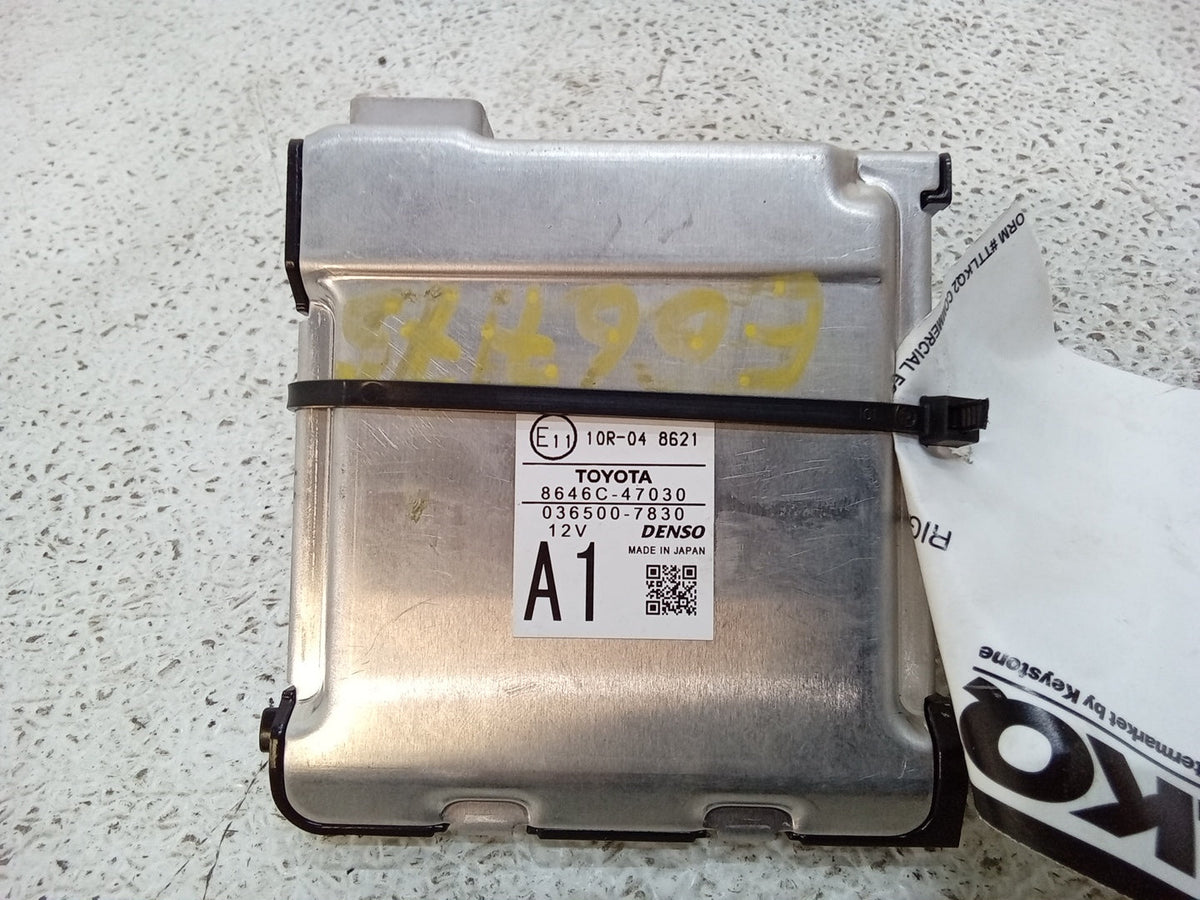2017 Pre-Owned Front OEM 8646C47030 Lane Camera Departure Windshield (Good) Toyota Warning Prius