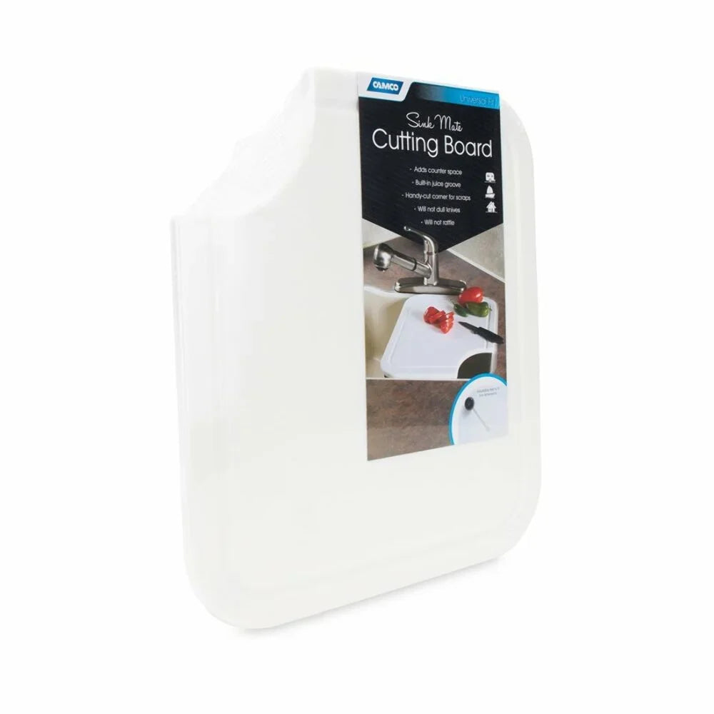 Board White - 43857 Camco Cutting Polyethylene Figured