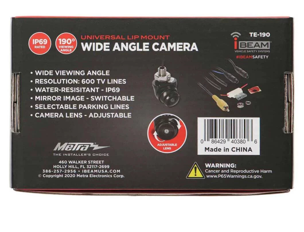 Wide Camera Angle TE-190 Adjustable iBEAM