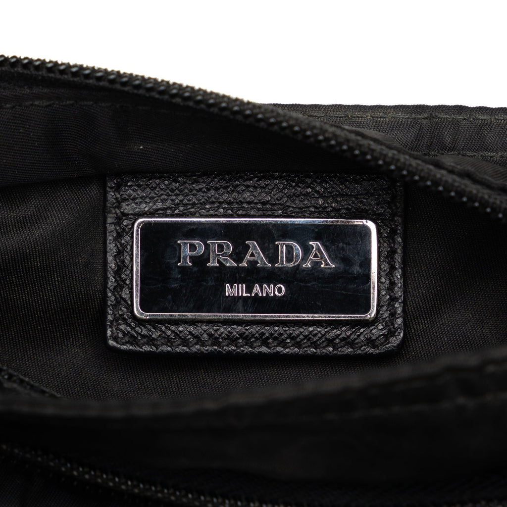Crossbody Bag Fabric (Good) Crossbody Pre-Owned Unisex Prada Tessuto Black Nylon Authenticated