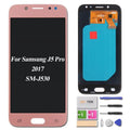 2017 J5 LCD Digitizer SAMSUNG Replacement Assembly Display Screen Touch Parts(Pink) Galaxy For J530 Repair Pro