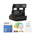 & OneStep Bundle Color Flash 600 Film with Camera Instant 600 Accessory Polaroid
