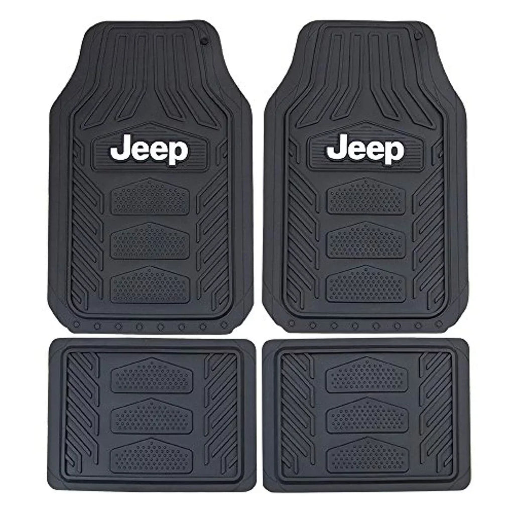 Floor Jeep P23-001668R01 Mat, Plasticolor Rubber Black