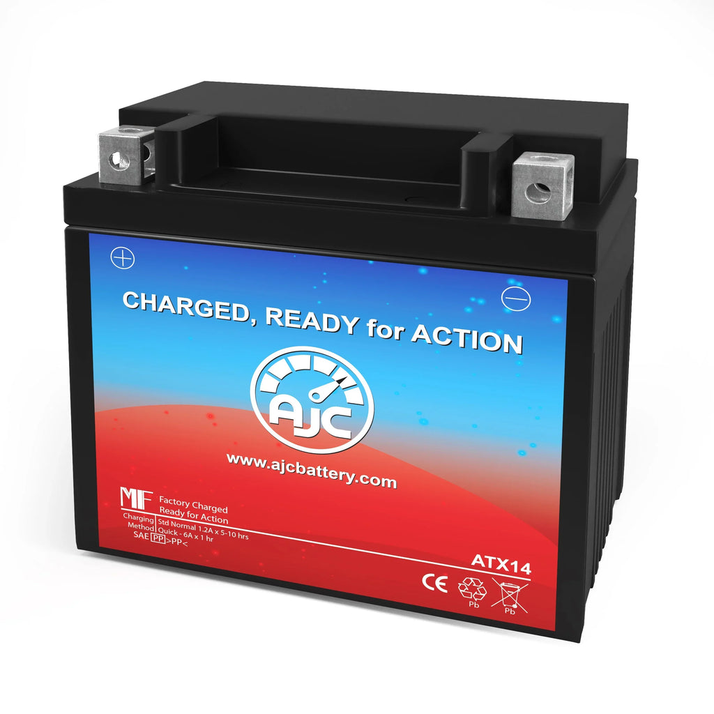 Replacement 12V Phazer Brand FX 500CC (2007) Is an Snowmobile Yamaha AJC Replacement Battery - This PZ50FX
