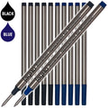 Pen Replacement 105158/105159 - 4.44 / Blue 113 in - + 6 Montblanc mm Measures 6 - Rollerball Jaymo Refill Black for Long
