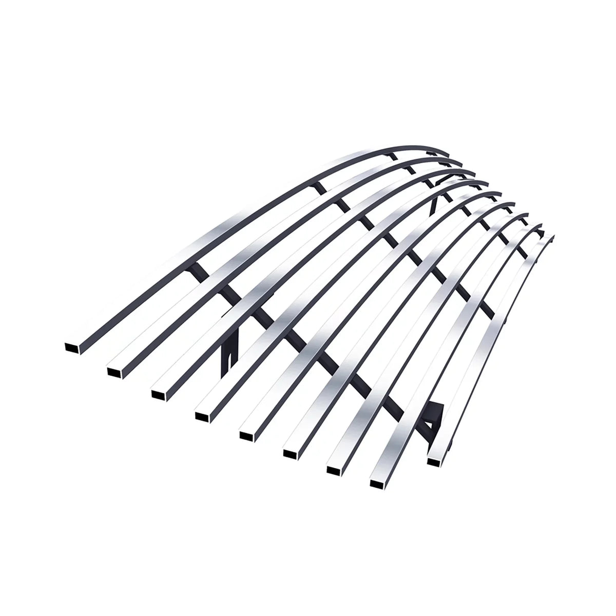 2006-2012 Grille Steel APS Silver N19-C63158I Vitara Main Compatible Suzuki Billet Premium Grand 8x6 Upper Stainless with Horizontal