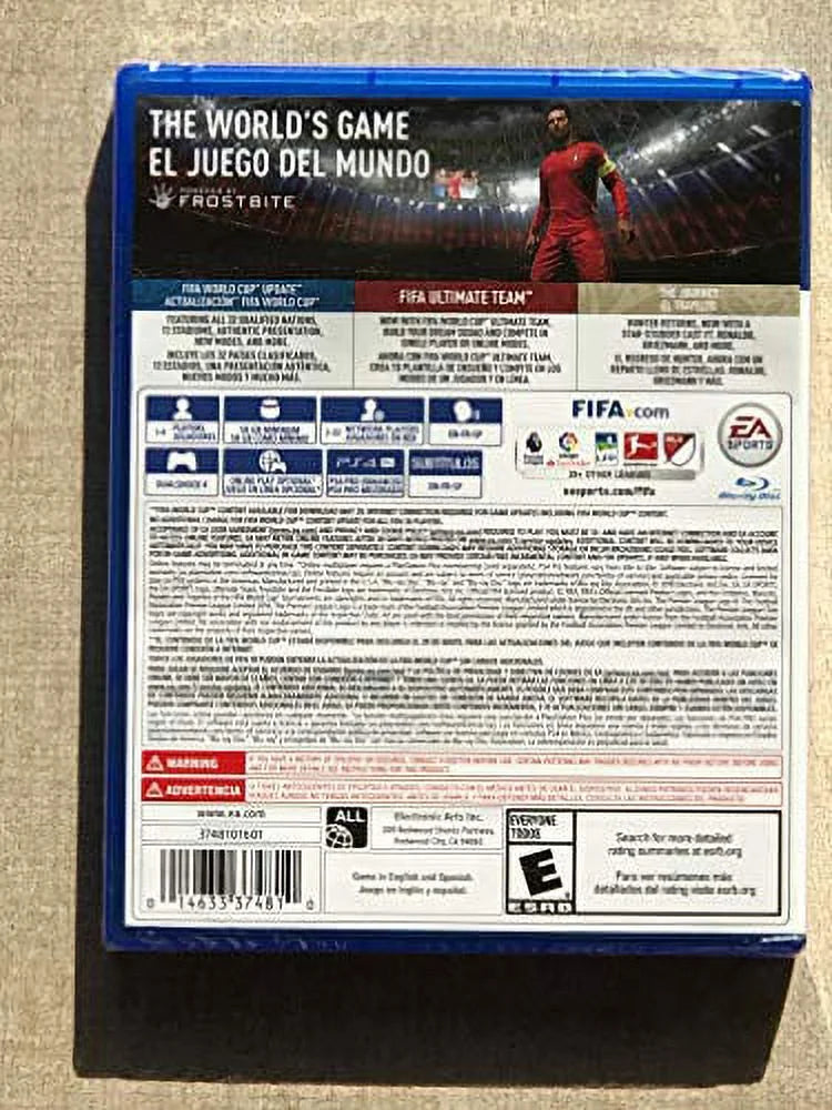 FIFA 4 - Edition 18 Standard World Update Cup PlayStation