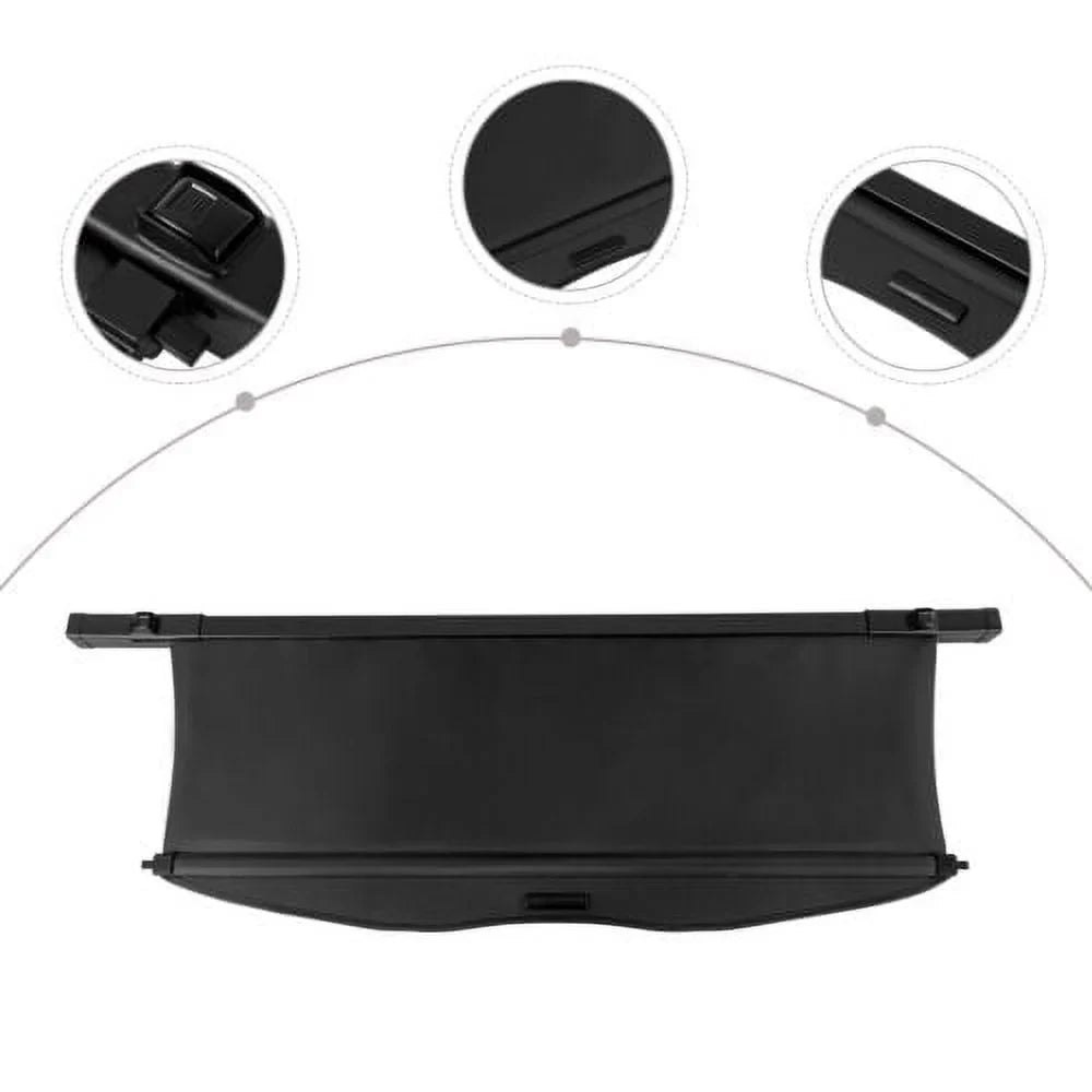Security Cover Highlander Cargo Trunk Shield Rear Shade Toyota For 2020-2022