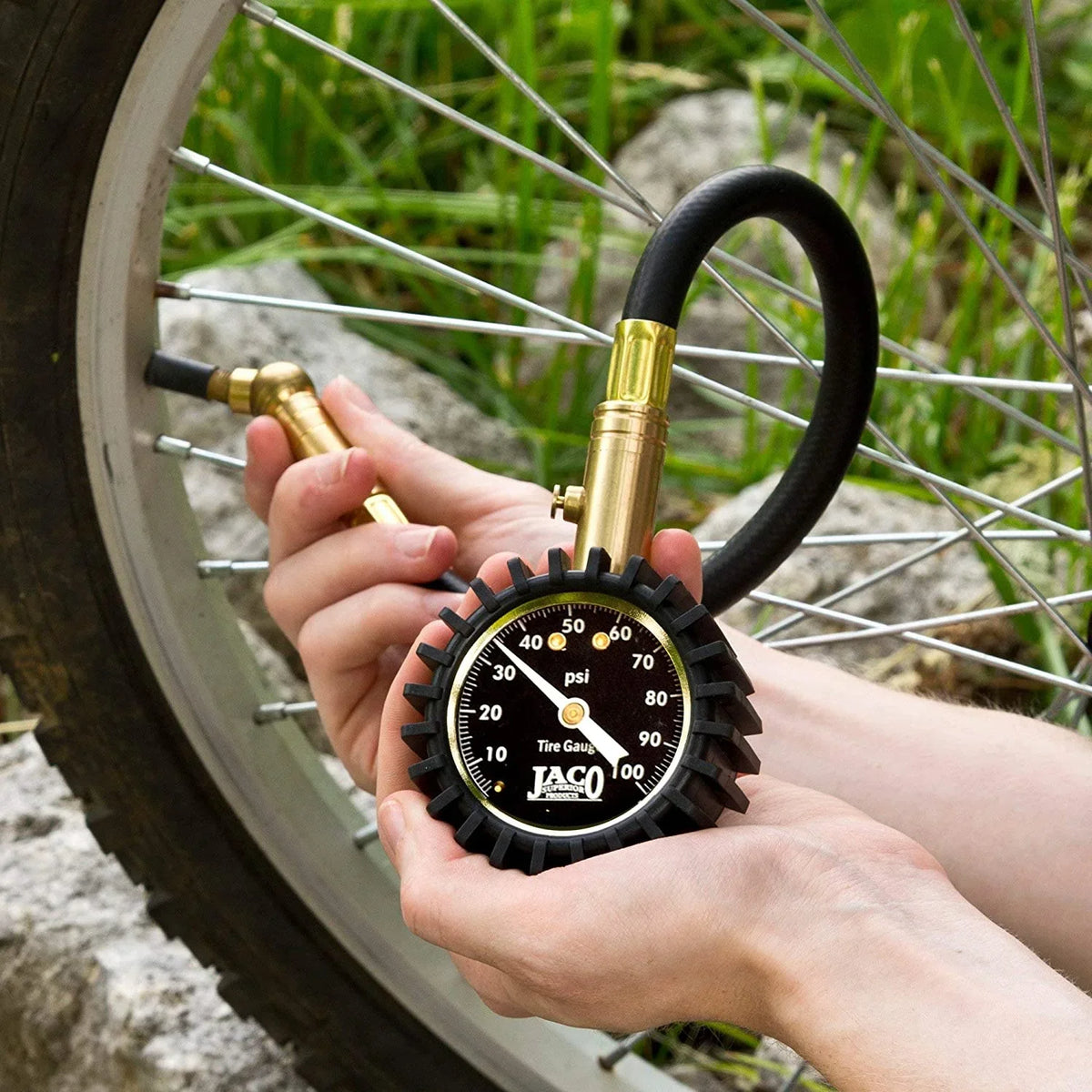 JACO JACO Products PSI Tire Gauge Pressure ElitePro - 100 Superior