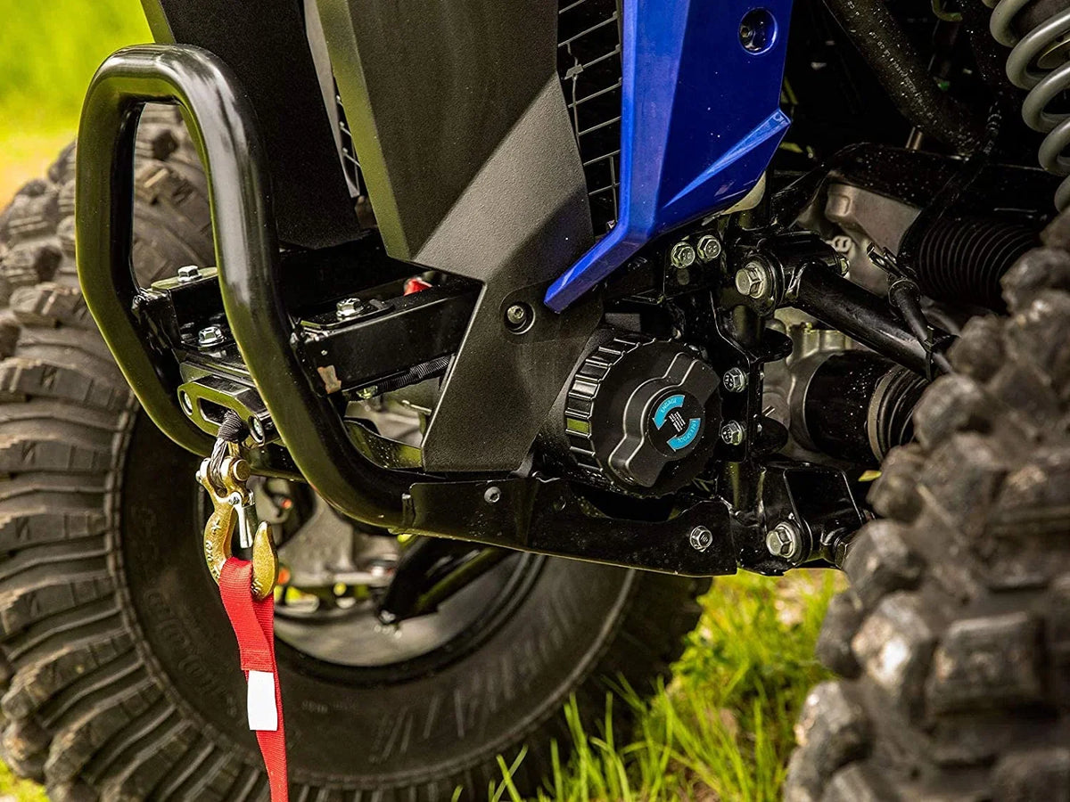 Winch Ops for Install! Honda Kit 1000X-4 1000R 3500 lb. Talon Talon Winch 2020+ lb Complete Ready Heavy Plate with / SuperATV Black for Winch 2019+ 3500 Duty 1000X Included Mounting