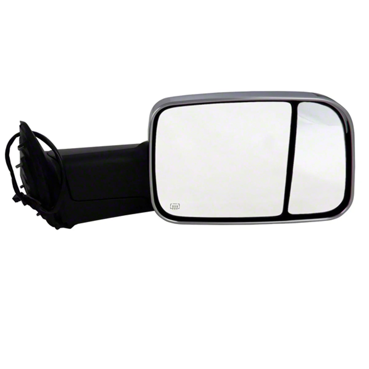 GLASS; LIGHT; 2009 WITH TURN CAB WITH POWER; TOW CHROME; PUDDLE SET; FLIP-UP EXCLUDES SIGNAL; MIRROR MEGA STYLE; HEATED