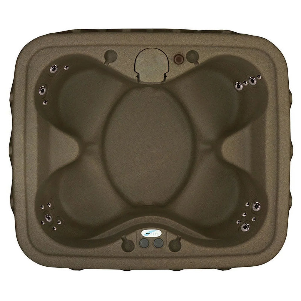 AR-400 w/LED Aquarest waterfall 20 - Tub Jet- Jacuzzi® and Powered Plug Play Select Person By - Brownstone Hot Spas 4-