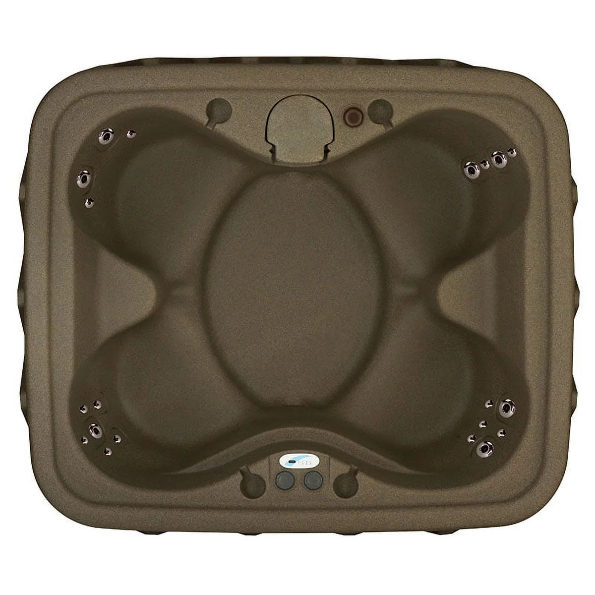 AR-400 w/LED Aquarest waterfall 20 - Tub Jet- Jacuzzi® and Powered Plug Play Select Person By - Brownstone Hot Spas 4-