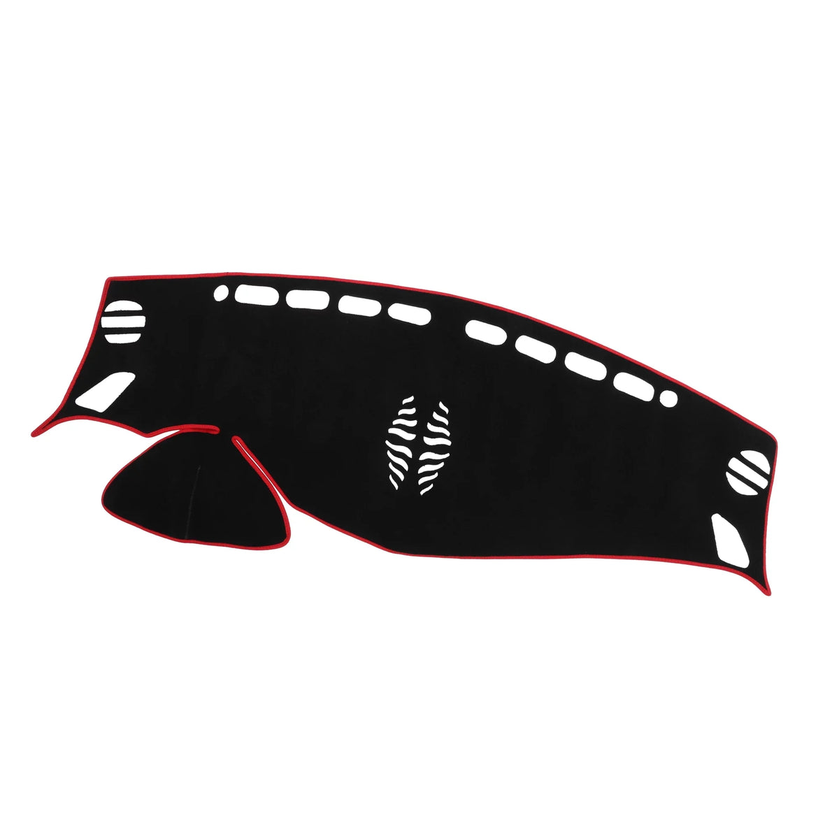 Console 2010-2015 Center Car Polyester Cover Bargains Nissan Red Dashboard Protective Compatible March for Unique