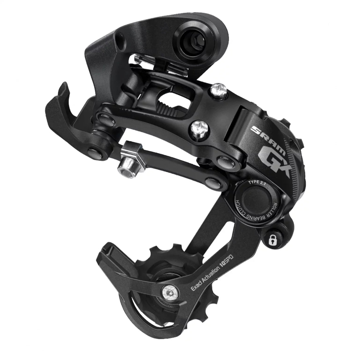 Rear SRAM GX - Black Speed, Derailleur 10 Cage, Medium